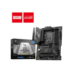 MSI MAG B760 TOMAHAWK WIFI ATX Motherboard, 4x DDR5~192GB, 2x PCI-E x 16, 1x PCI-E x 1,  3x M.2, 4x SATA, 4x USB 3.2 , 4x USB 2.0, 1x USB Type C