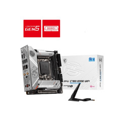 MSI MPG Z790I EDGE WIFI Intel LGA 1700 MINI-ITX  Motherboard, 2x DDR5~64GB, 1x PCI-E x 16,  3x M.2, 4x SATA, 7x USB 3.2,