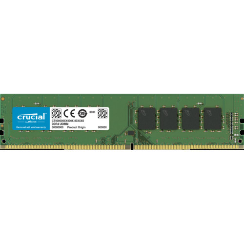 Crucial 8GB (1x8GB) DDR4 UDIMM 3200MHz CL22 1.2V UnRanked Desktop PC Memory RAM