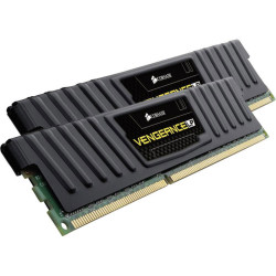 Corsair Vengeance Low Profile 16GB (2x8GB) DDR3 UDIMM 1600MHz C10 Desktop Gaming Memory Black