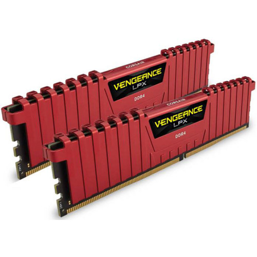 (LS) Corsair Vengeance LPX 32GB (2x16GB) DDR4 2666MHz C16 Desktop Gaming Memory Red LS