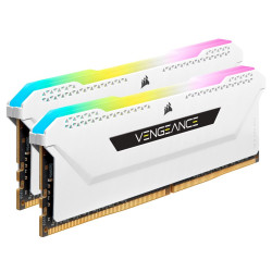 Corsair Vengeance RGB PRO SL 16GB (2x8GB) DDR4 3600Mhz C18 White Heatspreader Desktop Gaming Memory