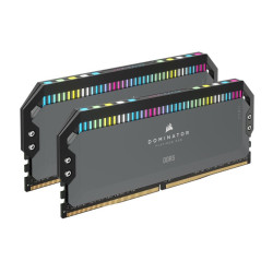 Corsair Dominator Platinum RGB 32GB (2x16GB) DDR5 UDIMM 5200Mhz C40 1.25V Black Desktop PC Gaming Memory for AMD Expo Ryzen 7000 Series