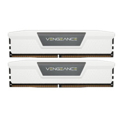 Corsair Vengeance 32GB (2x16GB) DDR5 UDIMM 5600Mhz C40 1.25V White Desktop PC Gaming Memory