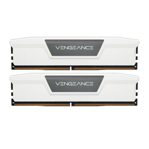 Corsair Vengeance 32GB (2x16GB) DDR5 UDIMM 5600Mhz C40 1.25V White Desktop PC Gaming Memory