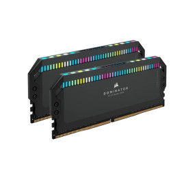 Corsair Vengeance RGB 64GB (2x32GB) DDR5 UDIMM 5600MHz C36 1.25V Desktop Gaming Memory Black Optimized