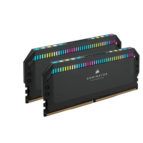 Corsair Vengeance RGB 64GB (2x32GB) DDR5 UDIMM 5600MHz C36 1.25V Desktop Gaming Memory Black Optimized