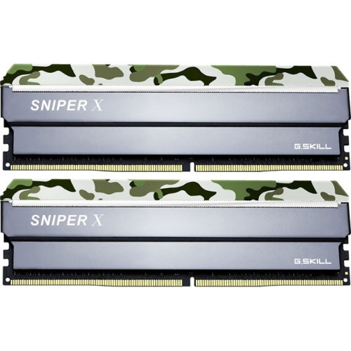 (LS) G.SKILL F4-3200C16D-32GSXFB 32GB (2 x 16GB)/ PC4-25600 / DDR4 3200 Mhz/ Timings 16-18-18-38/ Voltage 1.35V/ Sniper X