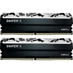 G.SKILL F4-3600C19D-16GSXWB 16GB (2 x 8GB)/ PC4-28800 / DDR4 3600 Mhz/ Timings 19-20-20-40/ Voltage 1.35V/ Sniper X