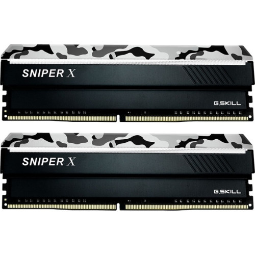 G.SKILL F4-3600C19D-16GSXWB 16GB (2 x 8GB)/ PC4-28800 / DDR4 3600 Mhz/ Timings 19-20-20-40/ Voltage 1.35V/ Sniper X