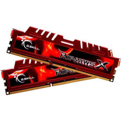 G.SKILL F3-12800CL10D-16GBXL 16GB (2 x 8GB)/ PC3-12800 / DDR3 1600 Mhz/ Timings10-10-10-30/ Voltage1.5V/ RipjawsX