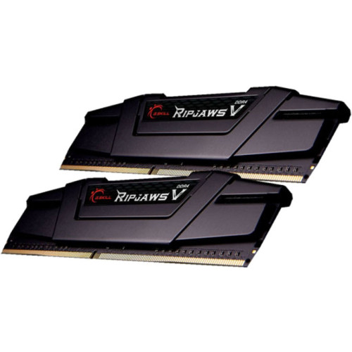 G.SKILL F4-3200C16D-16GVKB 16GB (2 x 8GB)/ PC4-25600 / DDR4 3200 Mhz/ Timings 16-18-18-38/ Voltage 1.35V/ RipjawsV