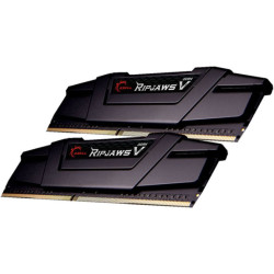 G.SKILL F4-3200C16D-32GVK 32GB (2 x 16GB)/ PC4-25600 / DDR4 3200 Mhz/ Timings 16-18-18-38/ Voltage 1.35V/ RipjawsV