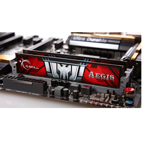 G.SKILL F3-1600C11S-8GIS 8GB (1 x 8GB)/ PC3-12800 / Aegis DDR3 1600 Mhz/ Timings 11-11-11-28/ Voltage 1.5 V/ Heatsink N