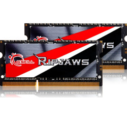 G.SKILL F3-1600C9D-8GRSL 8GB (2 x 4GB)/ PC3-12800 / DDR3 1600 Mhz/ Timings 9-9-9-28/ Voltage 1.35 V/ Ripjaws