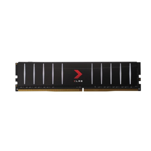 PNY XLR8 8GB (1x8GB) DDR4 UDIMM 3200Mhz CL16 1.35V Low Profile Black Heat Spreader Gaming Desktop PC Memory