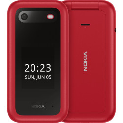 Nokia 2660 Flip 128MB - Red (1GF012HPB1A03)*AU STOCK*, 2.8