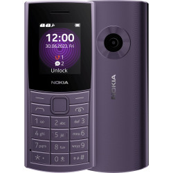 Nokia 110 4G - Purple (1GF018NPF1L01)*AU STOCK*, 1.8