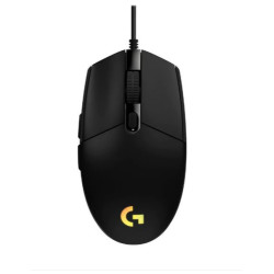 Logitech G203 LIGHTSYNC RGB 6 Button Gaming Mouse 200 – 8,000 dpi USB data format: 16 bits/axis USB report rate:1000Hz (1ms) Microprocessor: 32-bitARM