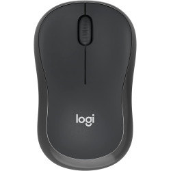 Logitech M240 SILENT Bluetooth Mouse Graphite -Reliable Bluetooth® mouse with comfortable shape and silent clicking -1-Year Limited Hardware Warranty