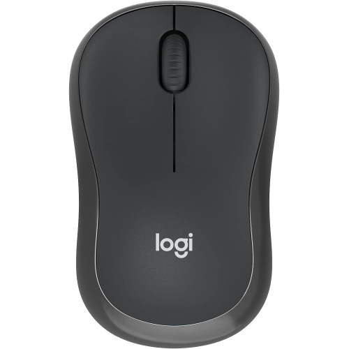 Logitech M240 SILENT Bluetooth Mouse Graphite -Reliable Bluetooth® mouse with comfortable shape and silent clicking -1-Year Limited Hardware Warranty