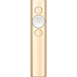 Logitech Spotlight Presentation Remote Gold