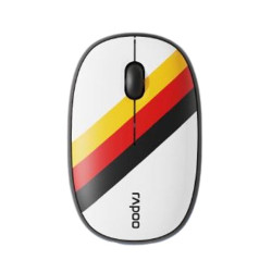 (LS) RAPOO Multi-mode wireless Mouse  Bluetooth 3.0, 4.0 and 2.4G Fashionable and portable, removable cover Silent switche 1300 DPI Germany- world cup