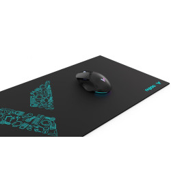 RAPOO V1L Mouse Pad - Extra Large Mouse Mat, Anti-Skid Bottom Design, Dirt-Resistant, Wear-Resistant, Scratch-Resistant, Suitable for Gamers/Gami