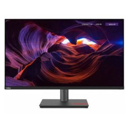 Lenovo ThinkVision P32p-30 31.5 UHD Monitor 4K 3840x2160 16:9 Height Adjustable Tilt Swivel Pivot DP HDMI Thunderbolt 4 LAN 3xUSB3.2 Hub 3yr