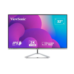 ViewSonic 32” 2K QHD Business Professional Ultra Thin Stylish, Elegant,, SuperClear IPS, lowe energy 36w, 3 year warranty 2023 Version