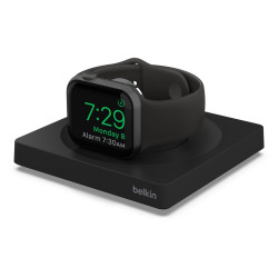 Belkin BoostCharge Pro Portable Fast Charger for Apple Watch - Black(WIZ015btBK), Compact and Travel-Ready, 1.2M/3.9FT USB-C cable, 2YR