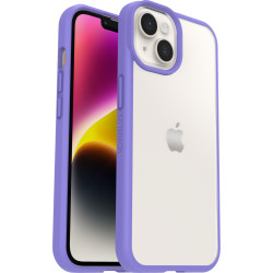 OtterBox React Apple iPhone 14 Case Purplexing (Purple) - (77-88886),Antimicrobial,DROP+ Military Standard,Raised Edges,Hard Case,Soft Grip,Ultra-Slim