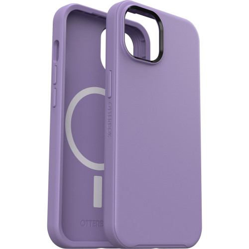 OtterBox Symmetry+ MagSafe Apple iPhone 14 / iPhone 13 Case You Lilac It (Purple) - (77-90742), Antimicrobial, DROP+ 3X Military Standard,Raised Edges