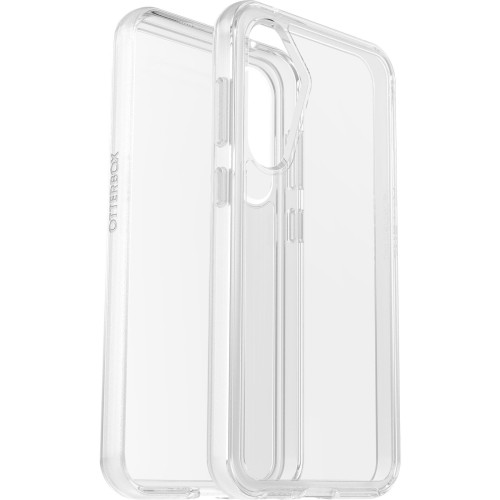 OtterBox Symmetry Clear Samsung Galaxy S23 FE Case Clear - (77-94442), DROP+ 3X Military Standard, Raised Edges, Ultra-Sleek, Reinforced Corners