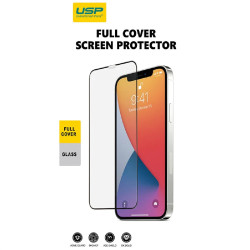 USP Apple iPhone 11 / iPhone XR Tempered Glass Screen Protector : Full Coverage, 9H Hardness, Bubble-free, Anti-fingerprint, Original Touch Feel