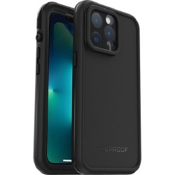 LifeProof FRE Apple iPhone 13 Pro Case Black - (77-85566), WaterProof, 2M DropProof, DirtProof, SnowProof, 360° Protection Built-In Screen-Cover