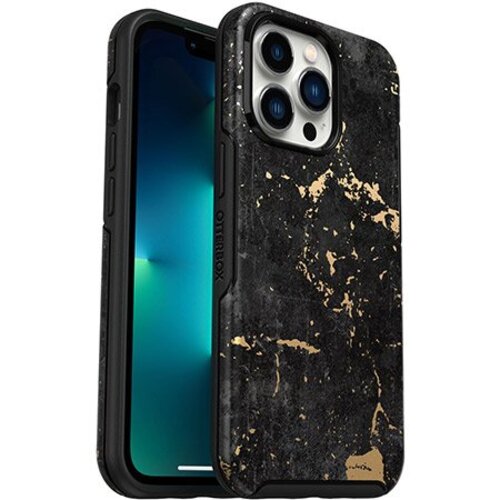 OtterBox Symmetry Apple iPhone 13 Pro Case Enigma (Black Graphic) - (77-83576), Antimicrobial, DROP+ 3X Military Standard, Raised Edges, Ultra-Sleek