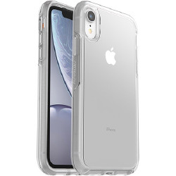 OtterBox Symmetry Clear Apple iPhone XR Case Clear - (77-59875), Antimicrobial, DROP+ 3X Military Standard,Raised Edges,Ultra-Sleek,Durable Protection