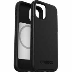 OtterBox Symmetry+ MagSafe Apple iPhone 12 / iPhone 12 Pro Case Black - (77-80138), Antimicrobial, DROP+ 3X Military Standard,Raised Edges,Ultra-Sleek