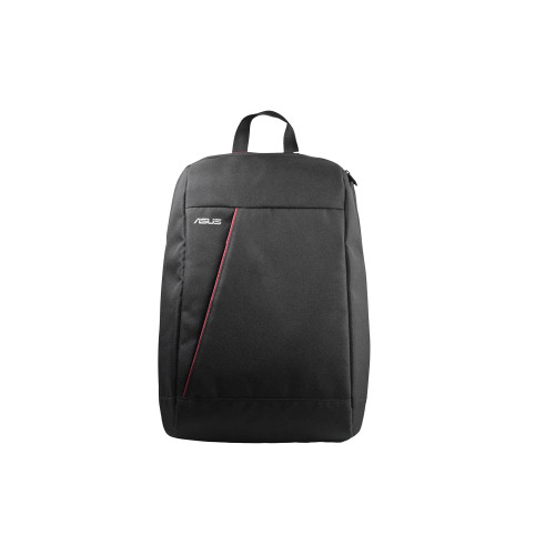 ASUS Nereus Backpack - Fits up to 16 inch, Water-Repellent, Lightweight, Zip Pockets, Black/Red, Suitable Notebook / 13.3