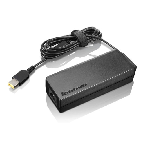 LENOVO ThinkPad 65W AC Power Adapter Charger for post-2013 Lenovo notebooks with the rectangular “slim-tip” common power plug