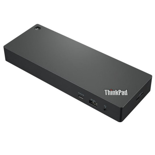 LENOVO ThinkPad Thunderbolt 4 Workstation Docking 230W Power Delivery Supports 1x 8K30 / 4x 4K60 Displays HDMI 2xDP 4xUSB-A USB-C GbE 3.5mm Combo 300W