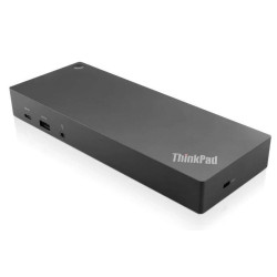 Lenovo ThinkPad Universal USB-C Smart Dock 100W Power Delivery 4K Triple Displays 2xDP HDMI 5xUSB-A USB-C Audio GbE w Microsoft Azure Sphere 135W AC