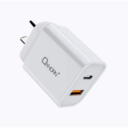 Oxhorn USB Type-C and Type-A 3.0 Quick Charge 20W Charger