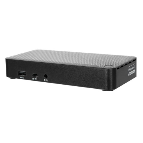 Targus Universal USB-C Dual Video 4K Docking Station with 65W Power Delivery Support 1x5K or 2x4K UHD@60Hz 2xDP USB-C 3xUSB-A GLAN Audio Combo