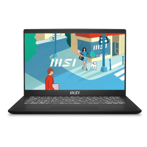 (Commercial) MSI Modern Series Notebook Modern 14' FHD Raptor Lake i7-13620H DDR IV 8GB*2 1TB SSD Windows® 11 Pro UHD Graphics