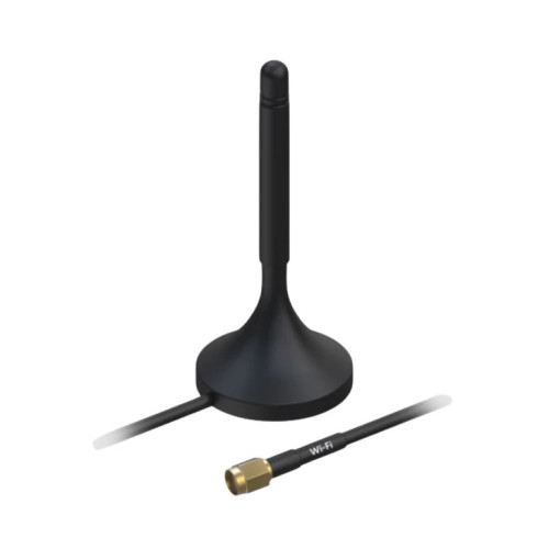 Teltonika WiFi Magnetic SMA Antenna - 2.4GHz 1.5m Cable Length - Formerly 003R-00230