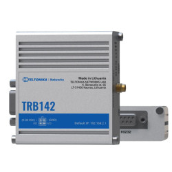 Teltonika TRB142 - Small, lightweight, powerful and cost-efficient Linux based LTE Industrial gateway board with RS232 interface.