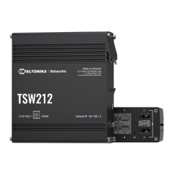 Teltonika TSW212 L2 Managed Switch, 2 SFP ports, 8 Gigabit Ethernet ports