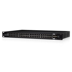 Ubiquiti EdgeSwitch 48 PoE (500W), ES-48-500W, Layer 2/3, 48 GbE RJ45 ports, 2 SFP and 2 SFP+ ports, 500W total PoE availability